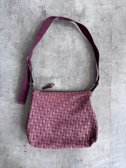 Dior Monogram Red Cloth Cross Body