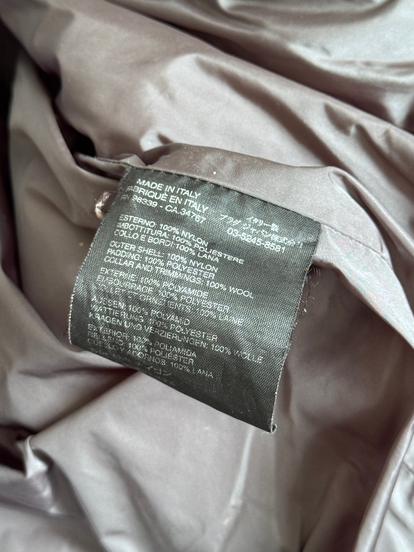 Prada Navy Drivers Jacket