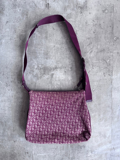 Dior Monogram Red Cloth Cross Body