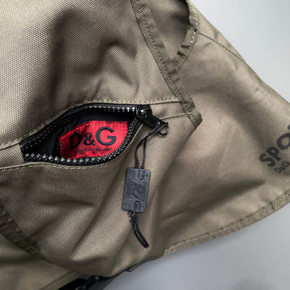 Dolce & Gabanna Sport Khaki 00s Crossbody Harness Bag | O/S, Khaki