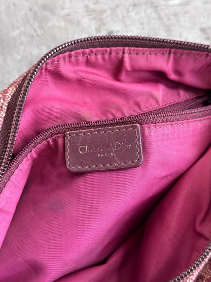 Dior Monogram Red Cloth Cross Body