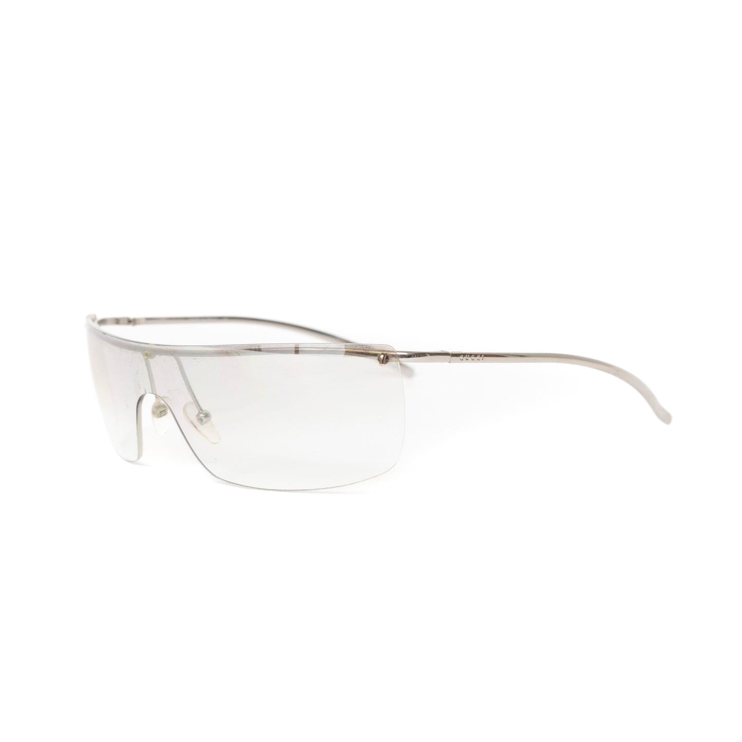 Gucci Silver Frameless Sunglasses
