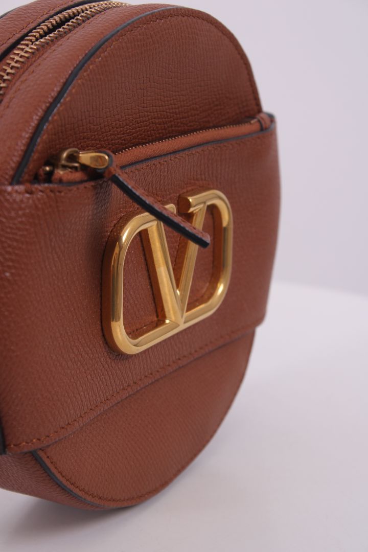 Valentino V Logo Round Crossbody Bag | O/S, Multicoloured