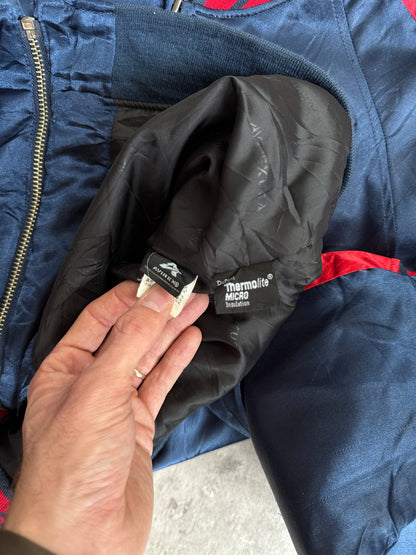 Avirex Two Tone Satin Varsity Jacket