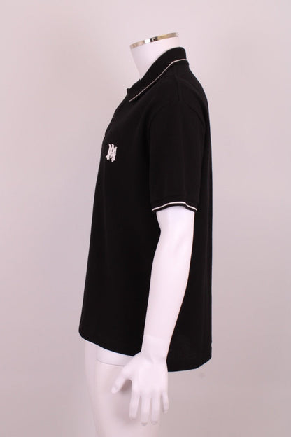 Amiri S/S Polo Shirt Black/ White L | Default Title, Black