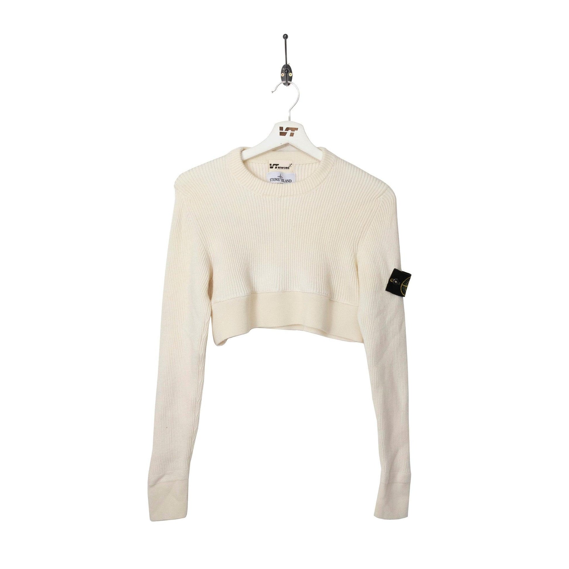 VT Rework : Stone Island Cropped Knit Sweater - Known Source