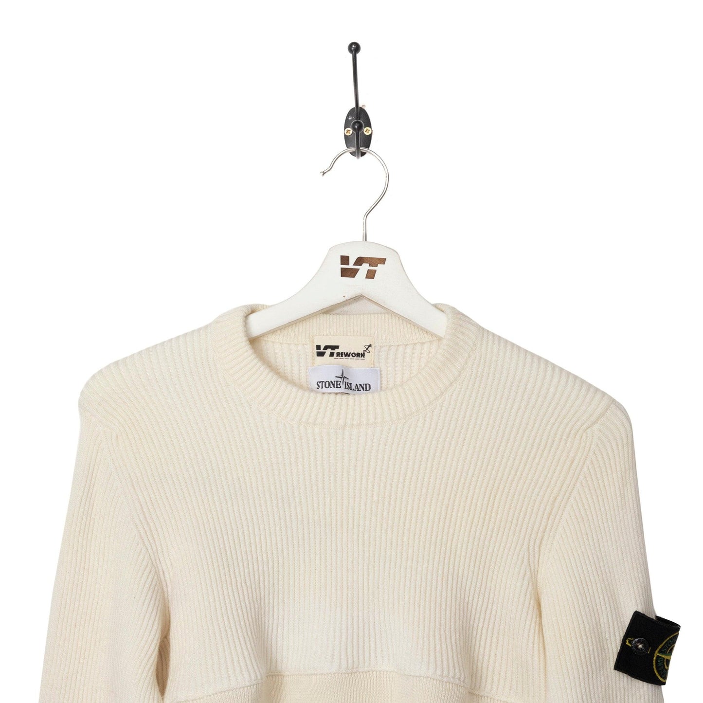 VT Rework : Stone Island Cropped Knit Sweater - Known Source