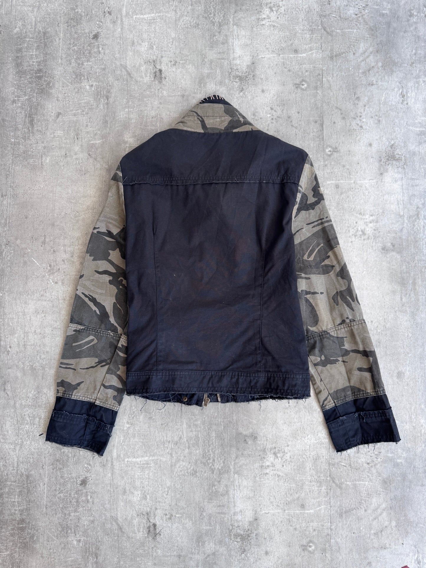 D&G Camo Fireman Clasp Denim Jacket
