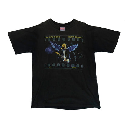 1998 Kurt Cobain End Of Music Single Stitch Graphic Tee