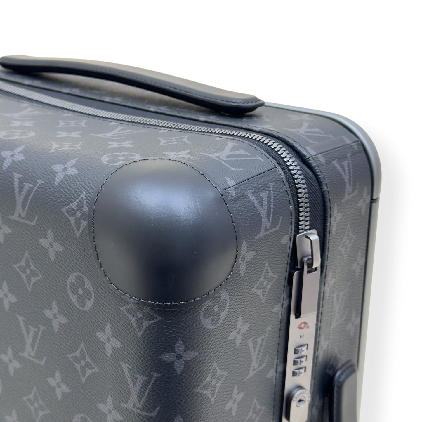 LOUIS VUITTON HORIZON MONOGRAM ECLIPSE SUITCASE BLACK 55 | O/S, Black