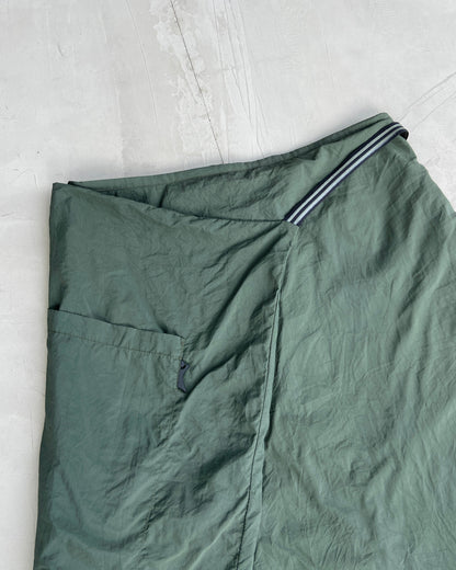 COP COPINE 2000'S WRAP CARGO SKIRT - S | Small, Green