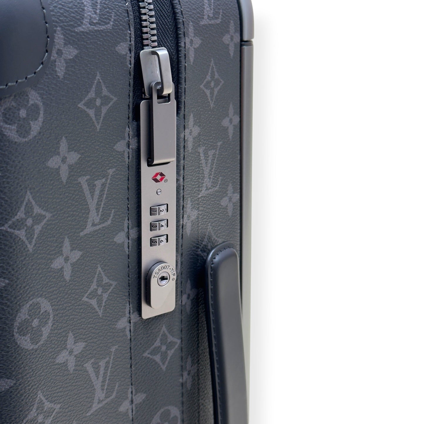 LOUIS VUITTON HORIZON MONOGRAM ECLIPSE SUITCASE BLACK 55 | O/S, Black