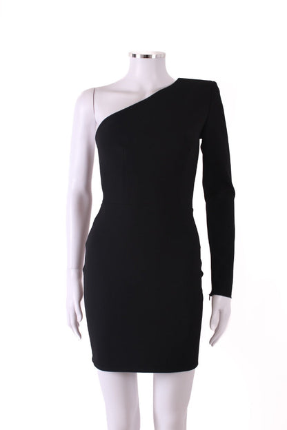 Alex Perry One Sleeve Dress Black 6 | Default Title, Black