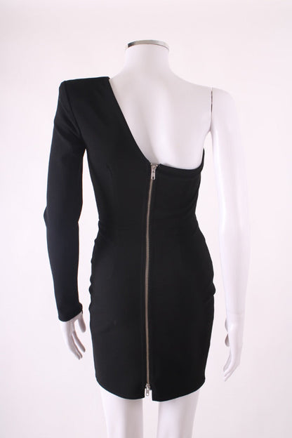 Alex Perry One Sleeve Dress Black 6 | Default Title, Black