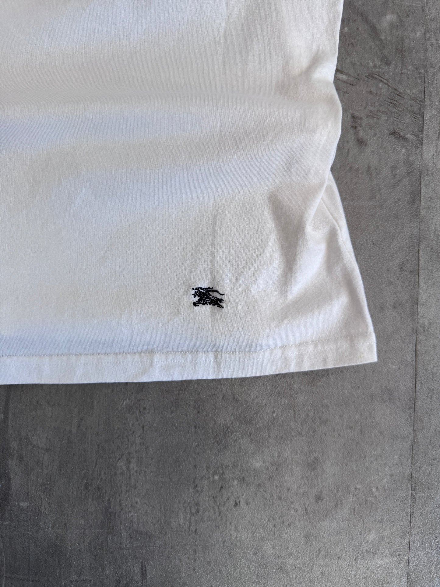 Burberry White Bandeau Cami Top