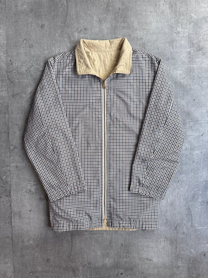 Aquascutum Reversible Check 'A-Quilt' Garden Jacket
