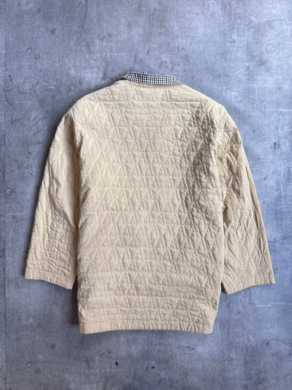 Aquascutum Reversible Check 'A-Quilt' Garden Jacket