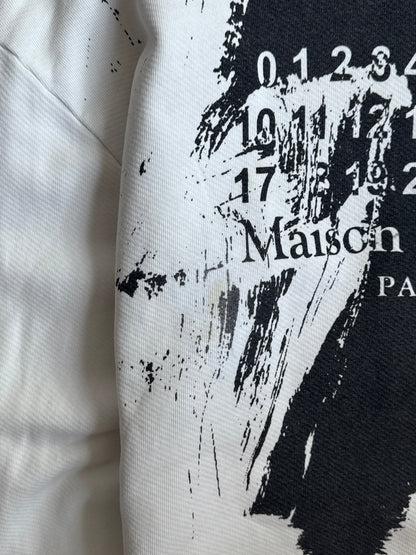 Maison Margiella Spalsh Ink AOP Graphic Hoodie