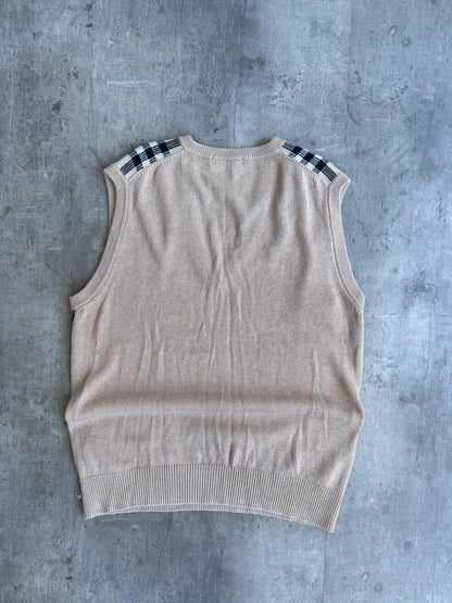 Burberry Nova Check Knit Vest