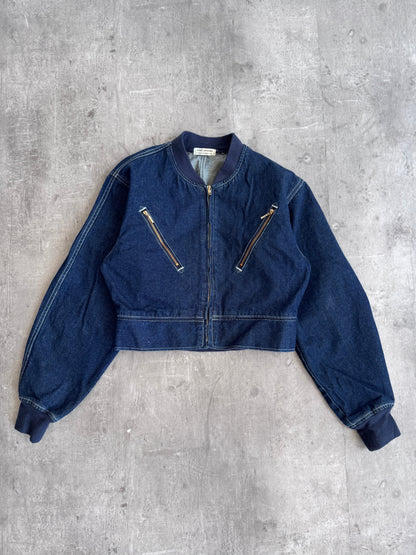 Midori Yamanaka Cropped Denim Jacket