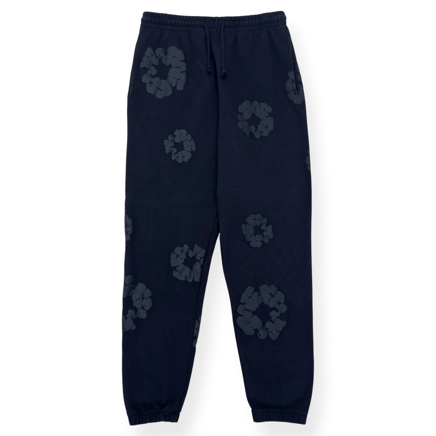 DENIM TEARS WREATH SWEATPANTS BLACK L | Large, Black