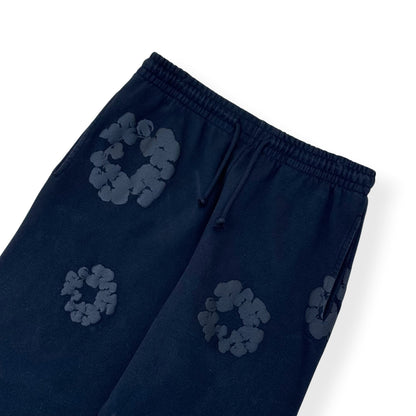 DENIM TEARS WREATH SWEATPANTS BLACK L | Large, Black