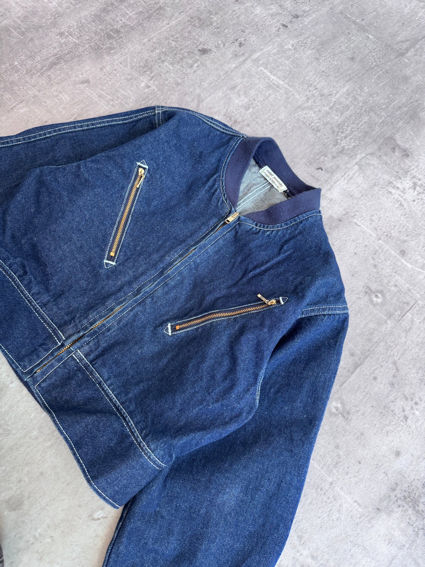 Midori Yamanaka Cropped Denim Jacket