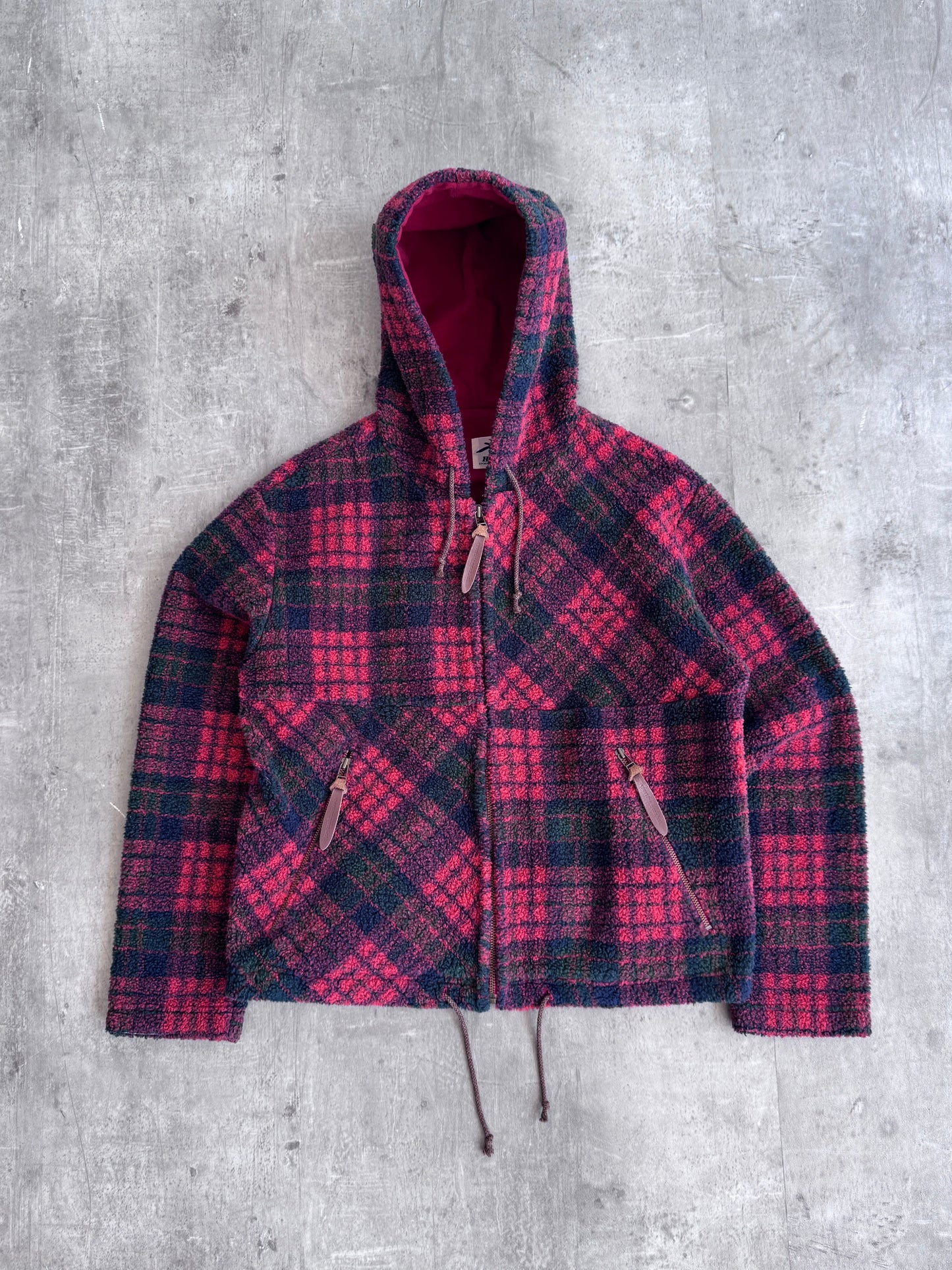 HAI Sporting Gear Issey Miyake Drawstring Fleece Hoodie