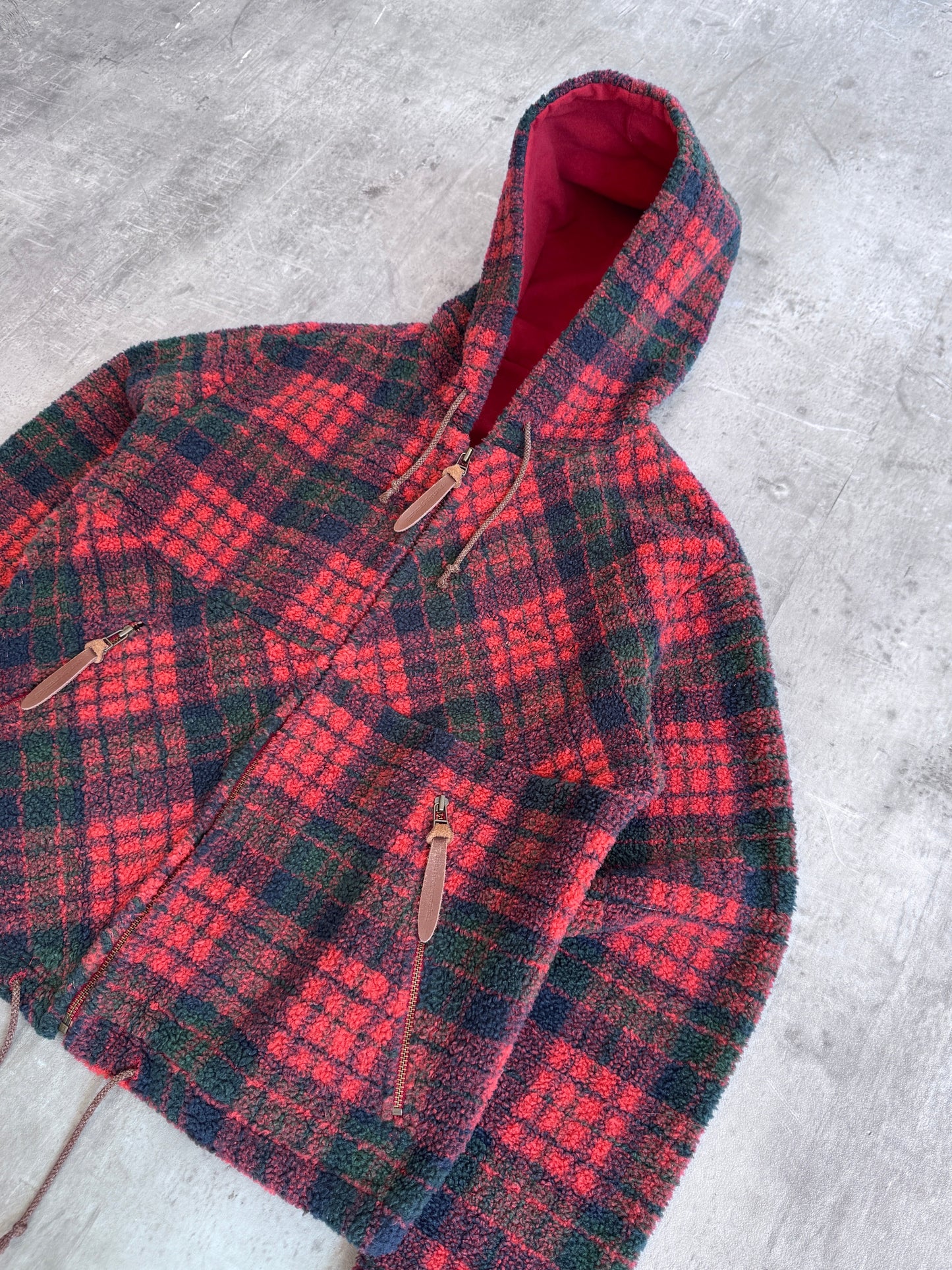 HAI Sporting Gear Issey Miyake Drawstring Fleece Hoodie