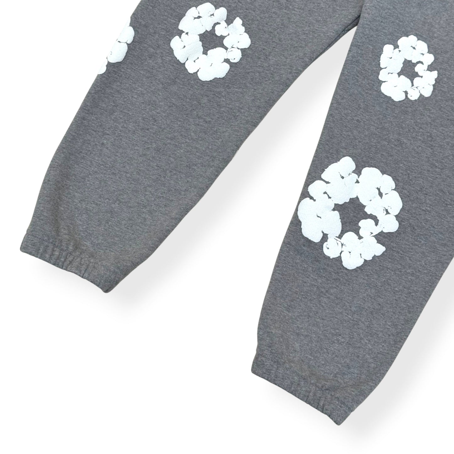 DENIM TEARS WREATH SWEATPANTS GREY / WHITE L | Large, Grey