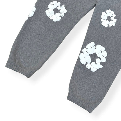 DENIM TEARS WREATH SWEATPANTS GREY / WHITE L | Large, Grey