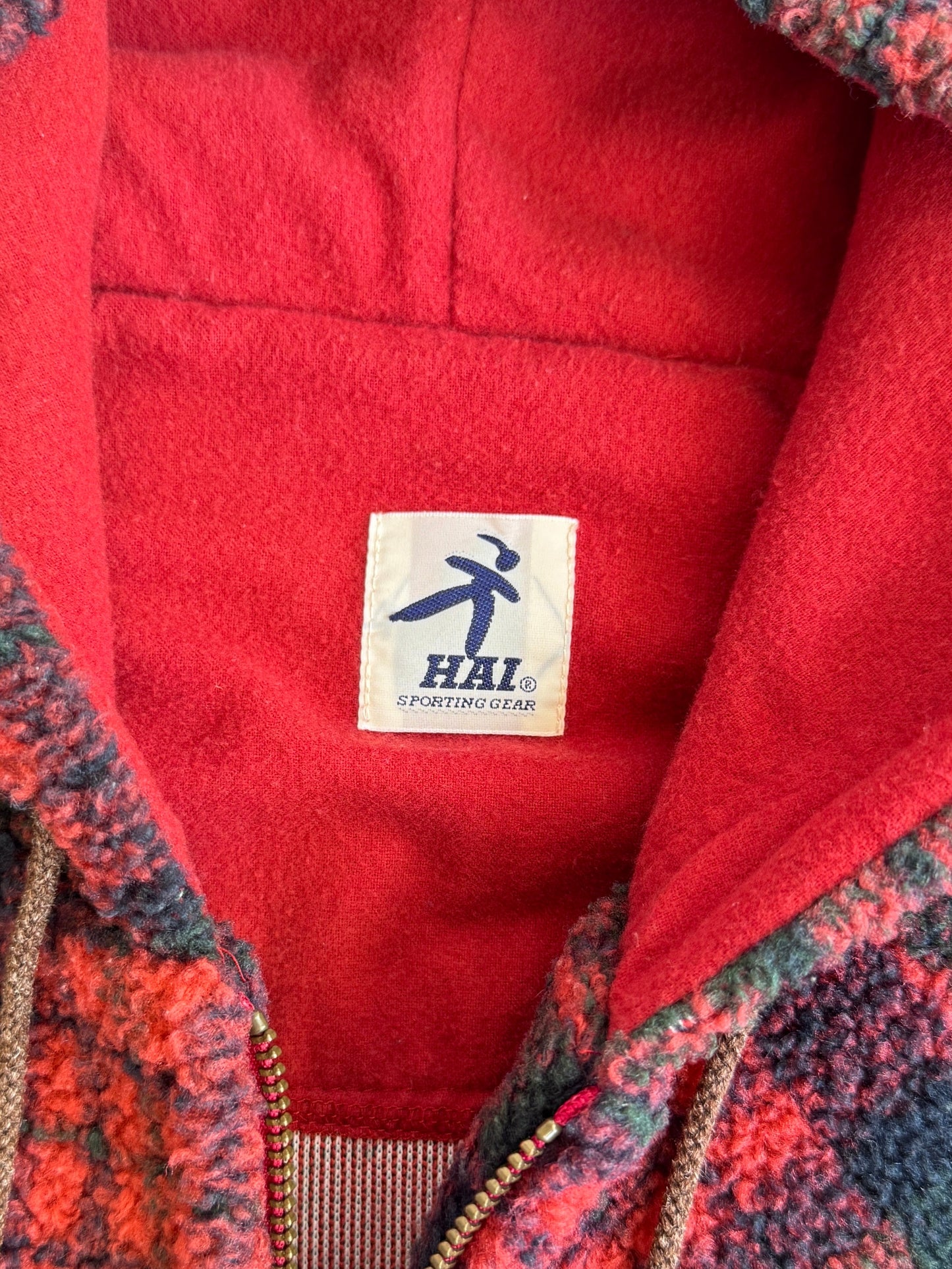 HAI Sporting Gear Issey Miyake Drawstring Fleece Hoodie