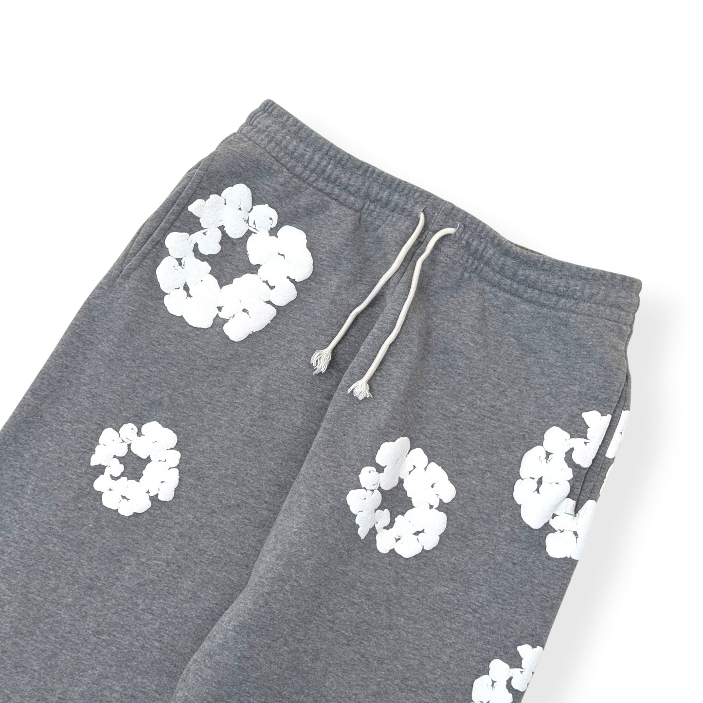 DENIM TEARS WREATH SWEATPANTS GREY / WHITE L | Large, Grey