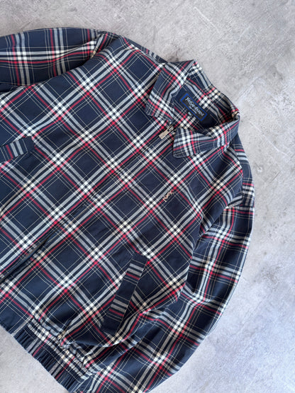 YSL Tartan Bomber Jacket