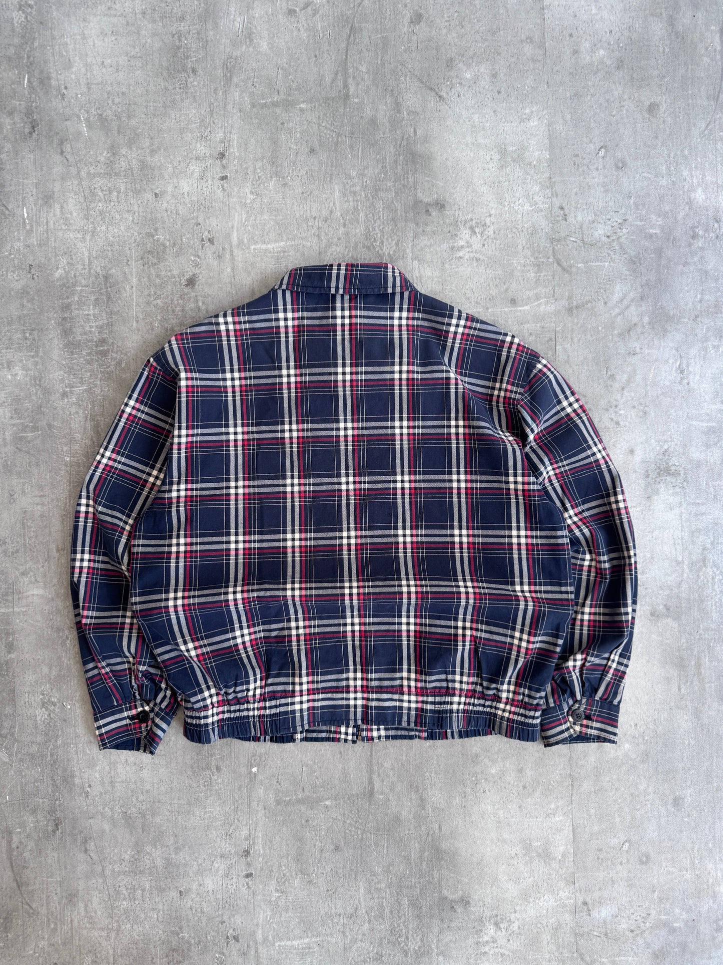 YSL Tartan Bomber Jacket