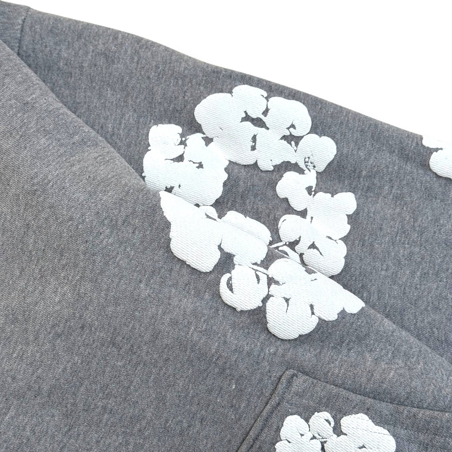 DENIM TEARS WREATH HOODIE GREY / WHITE XL | XL, Grey
