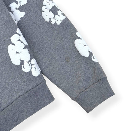 DENIM TEARS WREATH HOODIE GREY / WHITE XL | XL, Grey