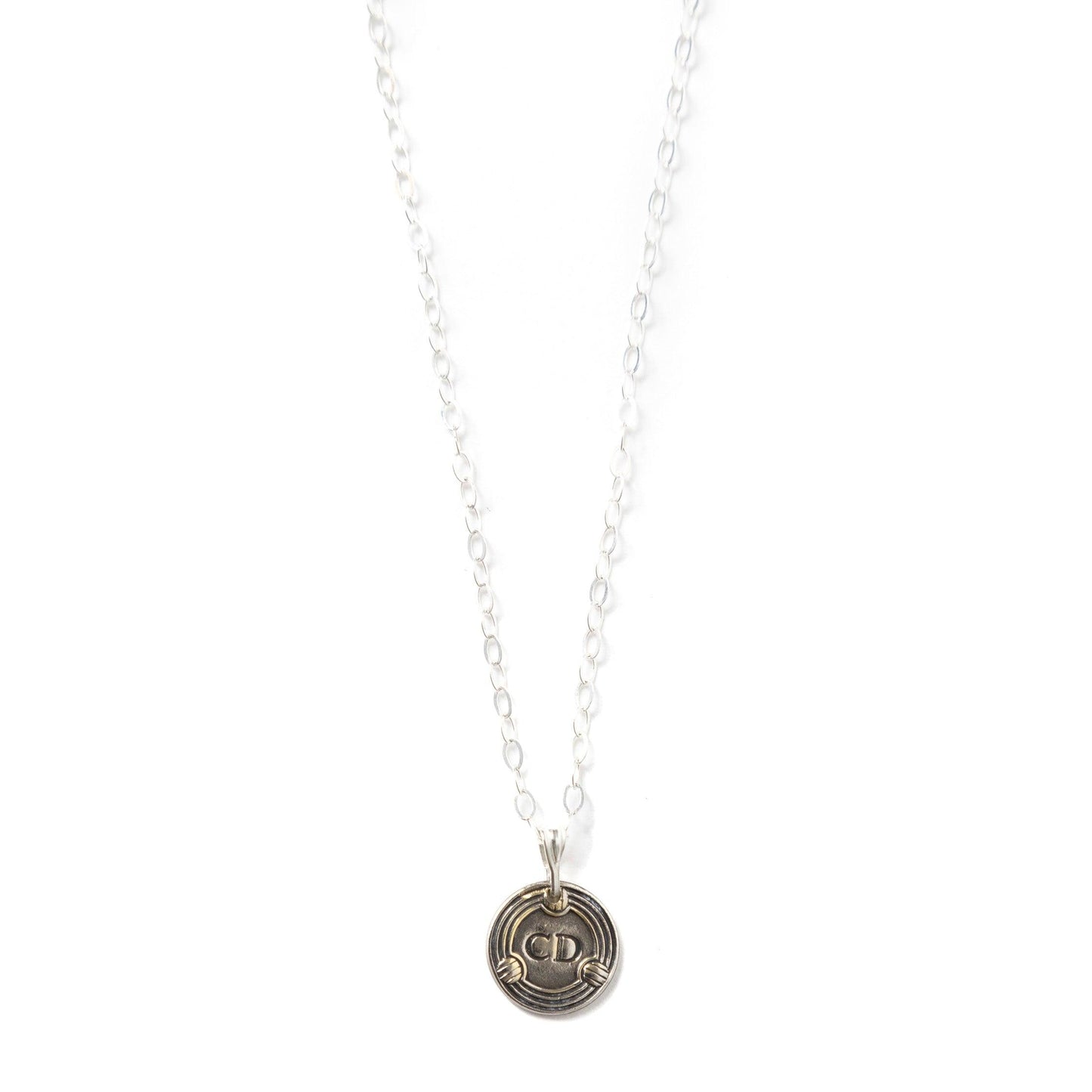 VT Rework: Chrsitan Dior Silver Reworked Pendant Necklace - Known Source