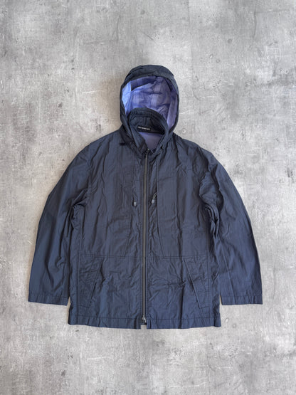 S1992 Issey Miyake Men 9-Pocket Cobalt Blue Utility Stash Jacket