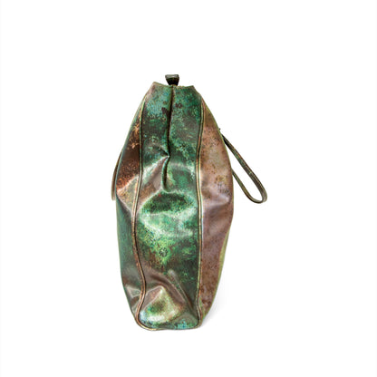 FW95 JPG Cyber Collection Green 'Rust' Tote Bag