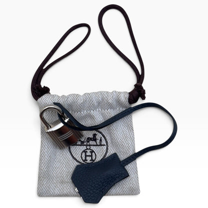 HERMES KELLY MESSENGER TOGO CALFSKIN / PALLADIUM HARDWARE GRIS MISTY PM | O/S, Gris Misty