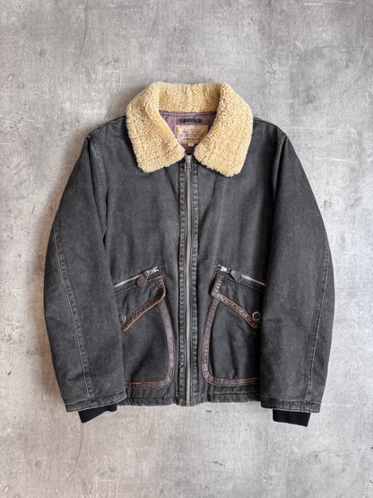Avirex Type 28-A6755 Shearling Style Flight Jacket