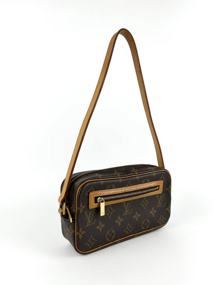 Vintage Louis Vuitton Cite Pochette Shoulder Bag 2000s | O/S, Brown