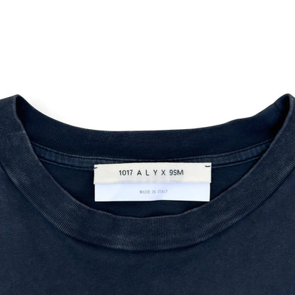 1017 ALYX 9SM GRAPHIC PRINT T-SHIRT NAVY L | Large, Navy