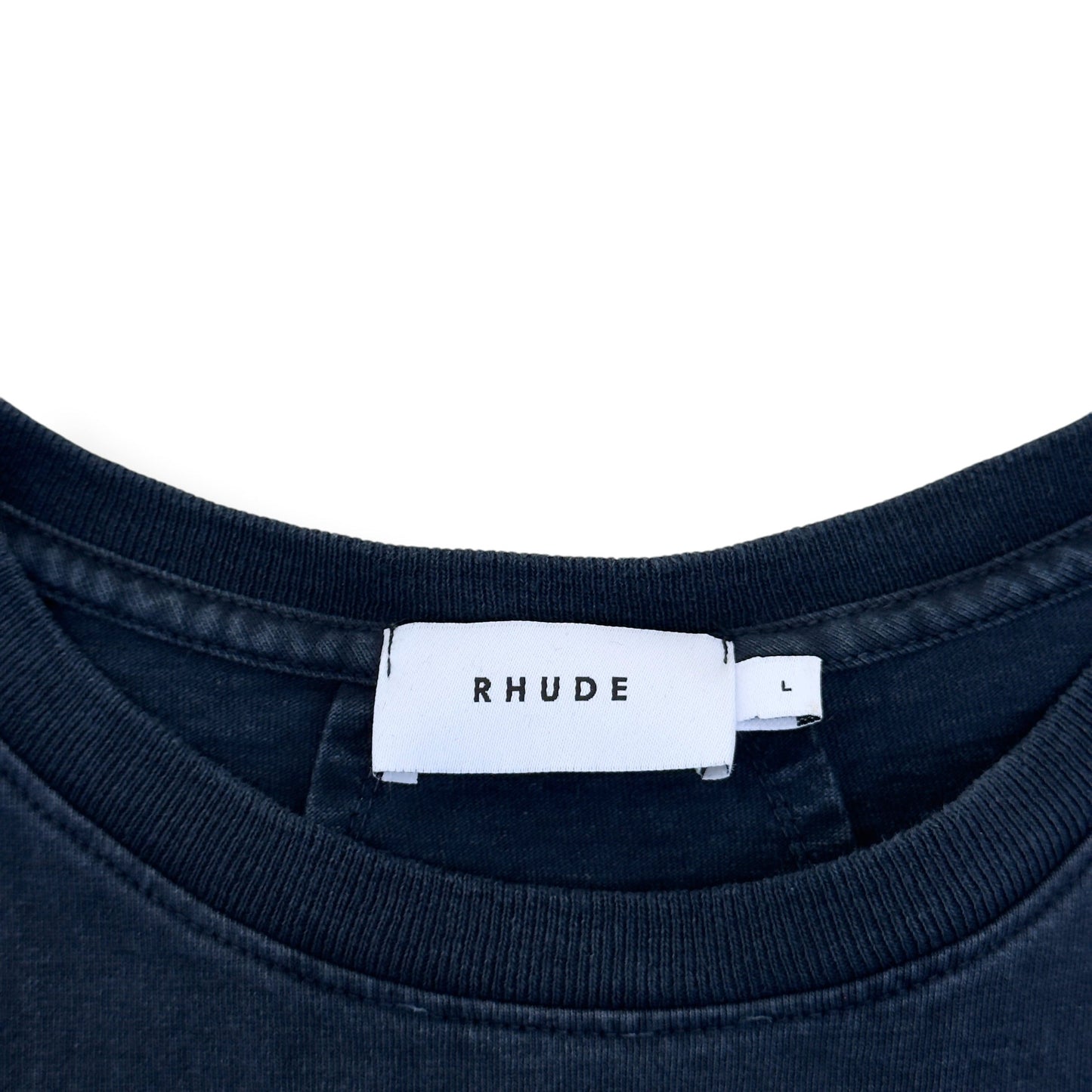 RHUDE MOONLIGHT TROPICS T-SHIRT NAVY L | Large, Navy