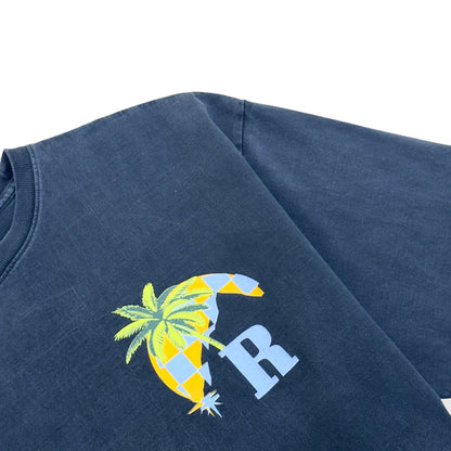 RHUDE MOONLIGHT TROPICS T-SHIRT NAVY L | Large, Navy