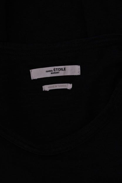 Isabel Marant Logo Linen T-shirt Black S | Default Title, Black