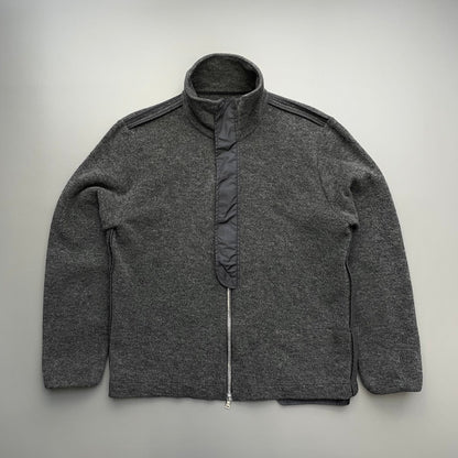 Prada Sport Grey 00s Wool Blend Jacket | X-Large, Grey