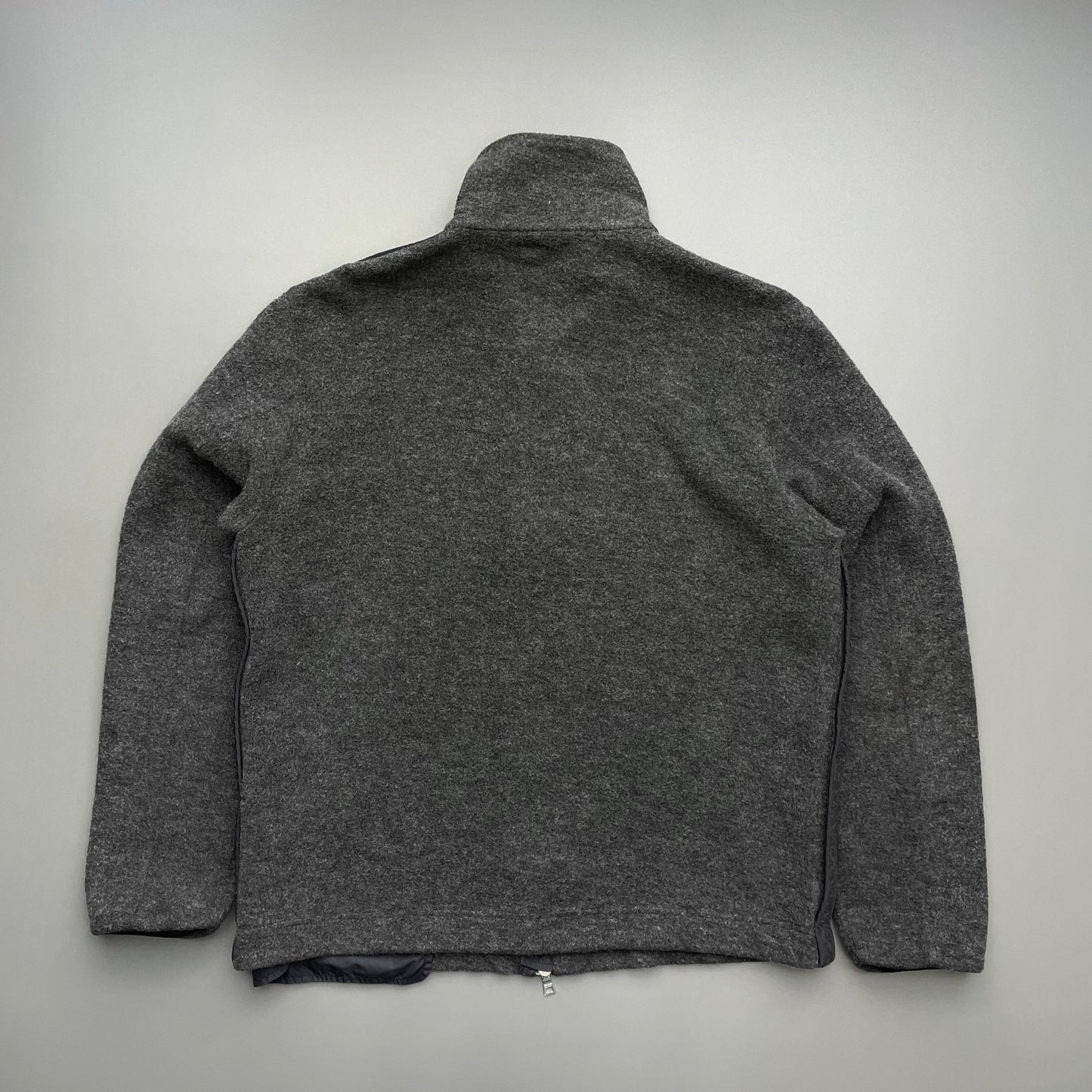 Prada Sport Grey 00s Wool Blend Jacket | X-Large, Grey