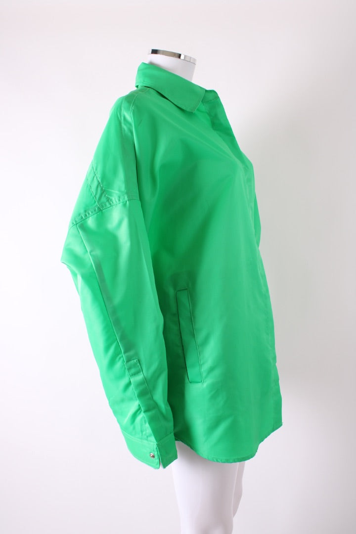 The Frankie Shop L/S Shell Shirt/ Shorts Co-ord Green XS/S | Default Title, Green